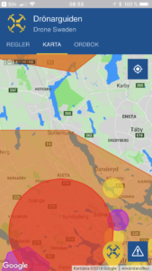 Drönarguiden - App för drönare